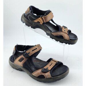 ECCO Offroad Yucatan Nubuck Sport Sandal Outdoor Tan/Brown Size 43 Us 9 - 9.5